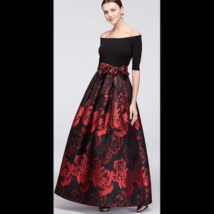 Size 16w david’s bridal prom dress